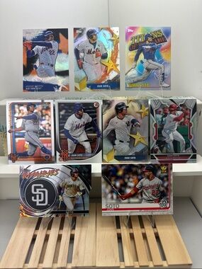 Juan Soto lot of 9 (Mets, Yankees, Padres, Nationals)